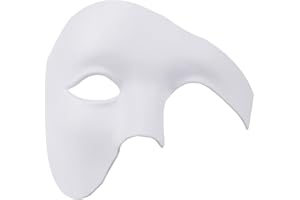 Coddsmz Phantom of The Opera Mask Venetian Masquerade Mask Vintage Half Face Masquerade Mask