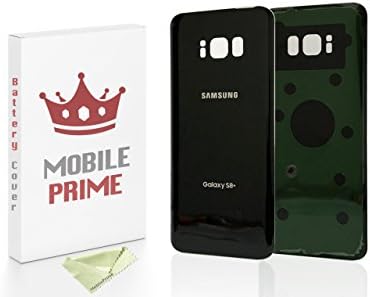 MobilePrime Black Replacement Back Glass Back Cover Compatible for Samsung Galaxy S8 Plus