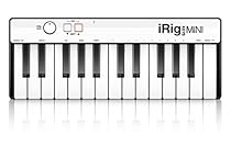 IK Multimedia iRig Keys MINI 25-key universal keyboard controller for iPhone, iPad, Android and Mac/PC
