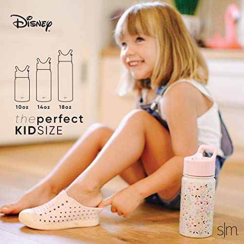 Simple Modern 14oz Disney Summit Kids Water Bottle Thermos with Straw