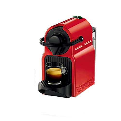 TWDYC Modische einfache Kapsel Kaffeemaschine Imported Kleiner Minihauptkaffeevollautomat Espresso, Rot