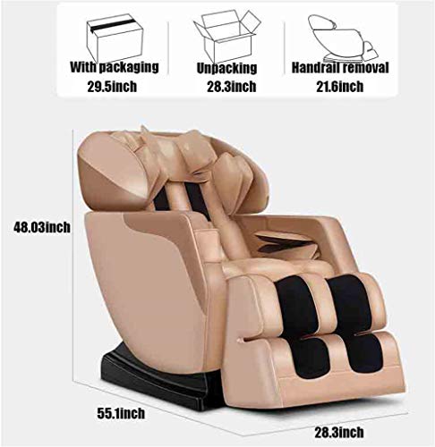 CSPFAIZA-Electric-Massage-Chair-with-HeatAirbag-massage-3D-Surround-Sound-Vibration-Massage-Low-Noise-Intelligent-Recliner-Zero-Gravity-Cream