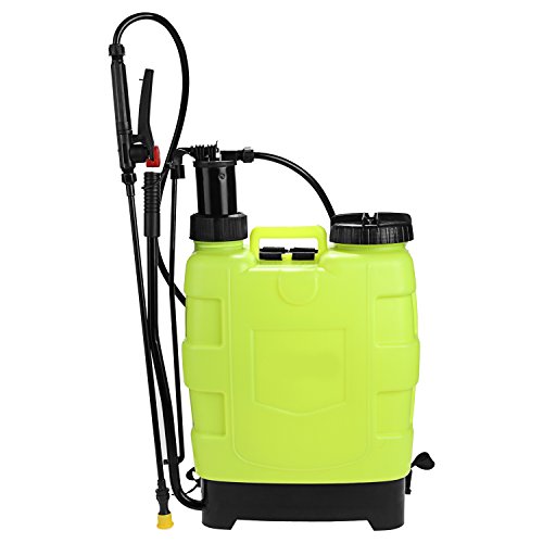 Fashine 20L Backpack Sprayer,5-Gallon Knapsack Hand Piston Pump Lawn Garden Farm Sprayers Backpack Garden Sprayer