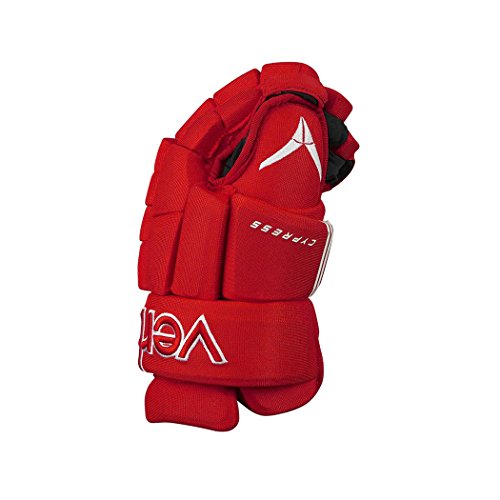 VERBERO Cypress 4-Roll Hockey Gloves (13 inch, Red) - Thumbnail 3