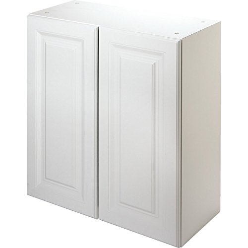 Seasons 530833 24HW x 24H x 12" D White Thermofoil Wall Amazon