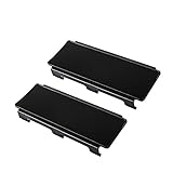 Black Light Bar Cover, Offroad Town 2pcs 8inch Black Protective Polycarbonate Light Cover Kits