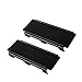 Black Light Bar Cover, Offroad Town 2pcs 8inch Black Protective Polycarbonate Light Cover Kits