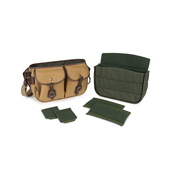 Billingham Hadley Pro 2020 Kameratasche (Khaki FibreNyte/Chocolate Leder) – Bild 5