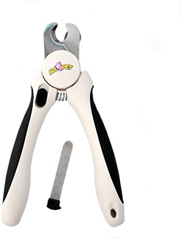 All4pet PN-S80 Pet Nail Trimmer Clipper For Dogs And Cats -Free Nail File Included