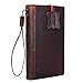 Genuine Italian Oil Leather Case for iPhone 6 Book 4.7 Wallet Handmade S Luxury 6s