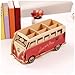 GMissT Cute Cartoon DIY Pen/Pencil Holder,Office Desk Stationery Organizer Storage Box Bus Pattern