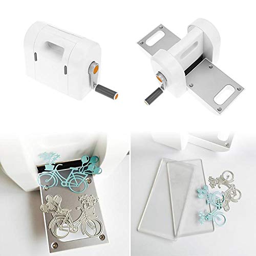 Patgoal Small Carbon Steel Die Cuts DIY Embossing Cutting Machine for Crafts Card Making Scrapbooking (Embossing Machine)