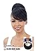 SLEEK BUN BANG (1 Jet Black) - Model Model Synthetic Bun & Swoop Side Bang