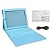Generic Leather Case with Bluetooth Wireless Keyboard for iPad2/3 (Blue Case for Apple Ipad 2 3 4)