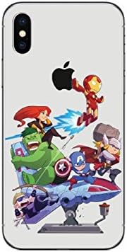 Marvels Avenger Transparent Clear TPU Soft Case For APPLE iPhone Xs Max - MARVELS