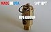New 1/4" ASME Brass Safety relief Valve 150 PSI American made Compressed air pop off valve