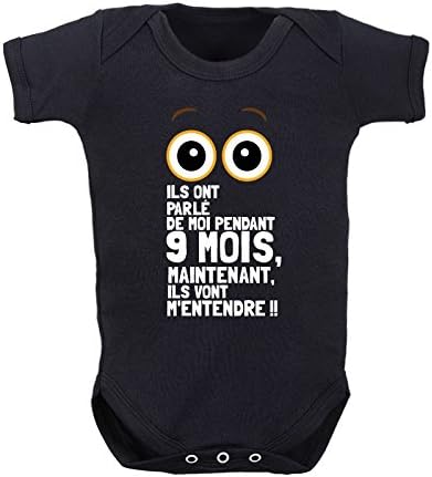 Ils Ont Parle De Moi Pendant 9 Mois Bodies Humour Body Bebe Rigolo 0 3 Mois Fushia Fantaisie Vetements Centroarco Com