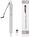 amPen Hybrid Stylus Pen - Interchangeable Hybrid Tip Touchscreen Stylus (Silver)