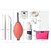 19pcs Eyelash Extension Kits,Professional Mannequin Head Training Eyelashes Extensions Practice Cosmetology Esthetician Supplies with Eye Lashes Glue Tweezers Tools sets