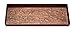 HF by LT Classic Scroll Pattern Metal Boot Tray, 30 x 13 inches, Antique Copper Finish