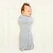 Woombie Original Baby Swaddling Blanket - Soothing, Cotton Baby Swaddle with Zipper - Wearable Newborn Blanket, Freebird, 14-19 lbs