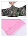 Mudder Unisex UV Protection Arm Sleeves Cooling Arm Sleeves Ice Silk Arm Cover Sleeves for Cycling Jogging Outdoors Wearing (Color Set 1, 9 Pairs)