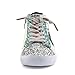 Bakkotie Toddler Baby Glittler Shoe Girl/Boy Sequin Star High Top Sneaker(F1701-White/BBNN-35)