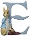 Enesco Beatrix Potter Alphabet Collection Letter E Peter Rabbit with Onion Figurine, 2.87 Inch, Multicolor