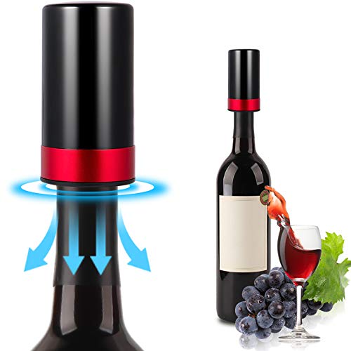 Electric Wine Stoppers,New Upgraded Automatic Vacuum Wine Saver