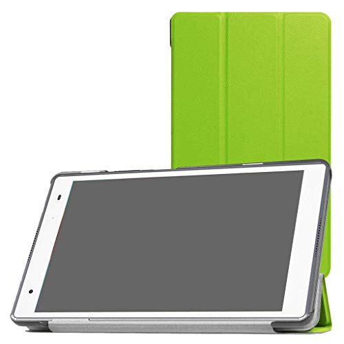 Lenovo Tab 4-8 Inch Slim Shell Case,Mama Mouth Ultra Lightweight PU Leather Standing Cover for 8.0