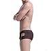 Men's Sexy Faux Leather Underwear MASS21 Bulge Pouch Hollowed Boxer Brief Trunk