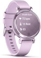 Garmin Lily 2 35mm Smartwatch Lilac Patterned Lens Bright Touchscreen 5 Day view 3
