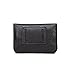 Toupons Fashion Leather Mini Small Waist Fanny Pack Bag for Women & Girls (Black)