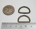 Generic Metal Bronze D Ring Buckle 0.8