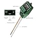 Soil pH, Moisture & Light Meter 3 Way Tester Kit, Gardening Acidity Probe Test Tool Plants Growth Watering Quality Monitoring (pH/Moisture/Light Range (Green)thumb 3