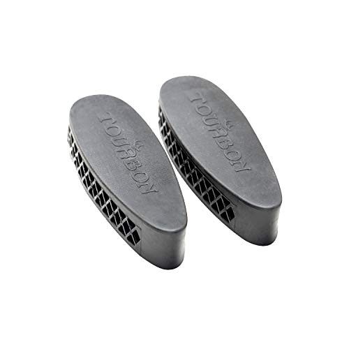 TOURBON Hunting Shooting Gun Stock Recoil Pad Buttpad - Pack of 2 Pieces
