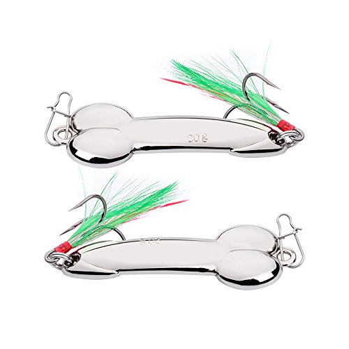 image for Sunlure Spoon Fishing Lures Metal Jig Lure Cranbait Casting Sinker Spo