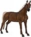 Mojo Fun 387124 Chocolate Palomino Morgan Stallion - Realistic Farm / Ranch / Equestrian Model Horse Toy Replica - New for 2012!