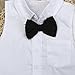 FEITONG 1Set Toddler Infant Kids Boy Bow T shirt Tops Camouflage Pants Outfits Clothes Set (2T / 2Years, White)