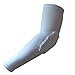 Morris 1 Pair / 2 Pcs Honeycomb Pad Crashproof Cycling Basketball Arm Guard Sleeve Elbow Support (White, X-Large)