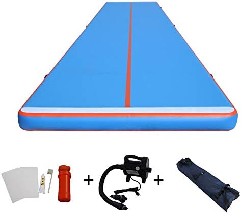WMAOT Inflatable Training Tumbling Mats Air Track for Gymnastics Fitness and Professional Training/Floating Mats