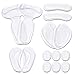 7 Pairs-Heel Cushion Inserts for Women and Men,Blomed High Back Heel Grips Liners Pads,Insoles and Arch Support for Big Shoes,Foot Pain Relief
