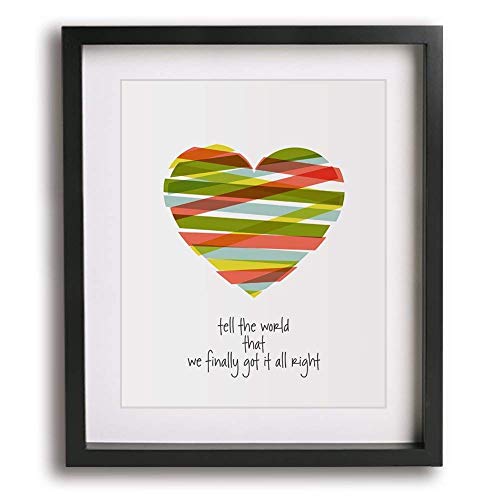 I Choose You | Sara Bareilles inspired wedding song lyric art print - first paper anniversary gift