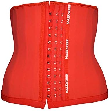 MASKATEER Couture Waist Trainer – Best Waist Trimming Belt – Helps Slim Your Waist Line Enhances Curvy Hourglass Figure