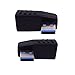 Fancasee (2 Pack) High Speed USB 3.0 Adapter Type A Male to Female 90 Degree Right or Left Angle Extension Adapter Connector Extender - Black