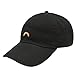 City Hunter C104 Rainbow Cotton Baseball Cap 12 Colors (Black)