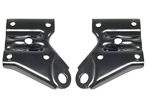 Compatible/Replacement For Rear Shock Mounting Plates Left Right Pair 1967-70 Mustang, 1966-70 Falcon (EBC6DZ-5796PR)