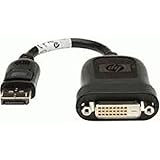 HP DisplayPort to DVI Adapter Cable