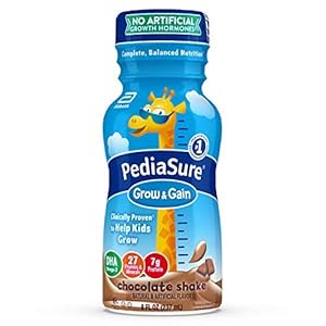 Pediasure Grow & Gain with Immune Support, Kids Protein Shake, 27 Vitamins and Minerals, 7g Protein, Helps Kids Catch Up…