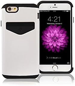 Koolulu Ipocket Card Holder Case for Iphone 6-White